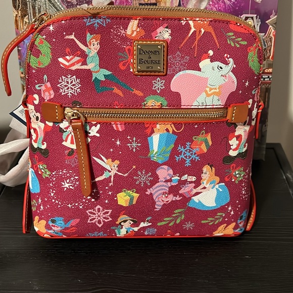 Disney Dooney and Bourke Mickey and Friends Holiday 2023 Backpack - Picture 2 of 5